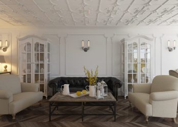 Квартира в стиле шебби-шик. Как оформить: Потертый шик в интерьере. 210+ (Фото) для спальни, кухни, гостиной