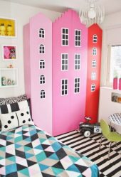 Шкаф в детской комнате: Как не ошибиться с выбором? 205+ (Фото) дизайна с вариантами (шкаф купе, угловые, встроенные)