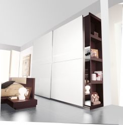 Внутреннее наполнение углового и встроенного шкафа купе в спальню. Самые актуальные и практичные модели + 140 ФОТО