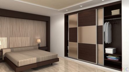 Внутреннее наполнение углового и встроенного шкафа купе в спальню. Самые актуальные и практичные модели + 140 ФОТО