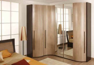 Внутреннее наполнение углового и встроенного шкафа купе в спальню. Самые актуальные и практичные модели + 140 ФОТО