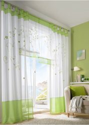 Шторы из органзы — Воздушная красота. 195+ (Фото) комбинированных, коротких, белых вариантов. Секреты правильных покупок