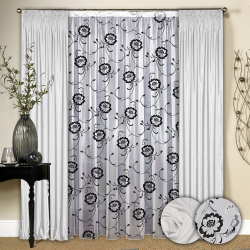 Шторы из органзы — Воздушная красота. 195+ (Фото) комбинированных, коротких, белых вариантов. Секреты правильных покупок