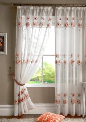 Шторы из органзы — Воздушная красота. 195+ (Фото) комбинированных, коротких, белых вариантов. Секреты правильных покупок