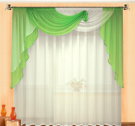 Шторы из органзы — Воздушная красота. 195+ (Фото) комбинированных, коротких, белых вариантов. Секреты правильных покупок