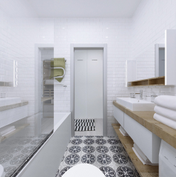 Скандинавские ванные комнаты: Простота, Удобство и Комфорт (200+Фото). Создаем для себя зону комфорта