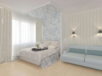 Способы Зонирования комнаты на спальню и гостиную: 195+ Фото Лучших Идей дизайна с примерами