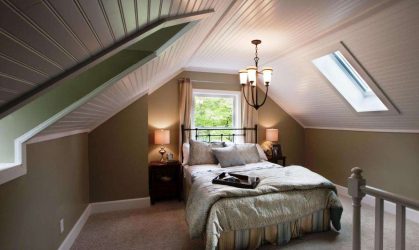 Дизайн Спальни на мансарде — Удивительные идеи: 200+ (Фото) Интерьеров в Современном стиле