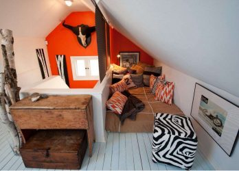 Дизайн Спальни на мансарде — Удивительные идеи: 200+ (Фото) Интерьеров в Современном стиле