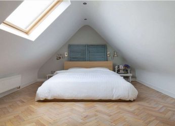 Дизайн Спальни на мансарде — Удивительные идеи: 200+ (Фото) Интерьеров в Современном стиле