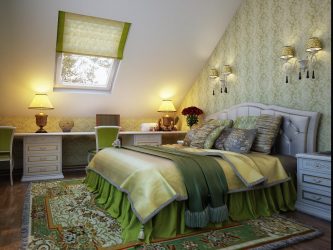 Дизайн Спальни на мансарде — Удивительные идеи: 200+ (Фото) Интерьеров в Современном стиле