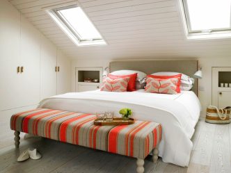 Дизайн Спальни на мансарде — Удивительные идеи: 200+ (Фото) Интерьеров в Современном стиле