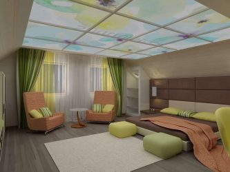 Дизайн Спальни на мансарде — Удивительные идеи: 200+ (Фото) Интерьеров в Современном стиле