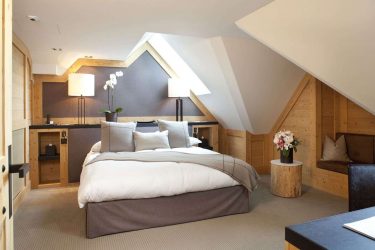 Дизайн Спальни на мансарде — Удивительные идеи: 200+ (Фото) Интерьеров в Современном стиле