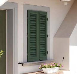 Удачные примеры преображения фасада дома при помощи ставень для окон (деревянные, металлические, пластиковые). Делаем просто и красиво (+Отзывы)