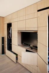 Современные стенки в гостиную (модульная, прямая, угловая, со шкафом) + 370 ФОТО