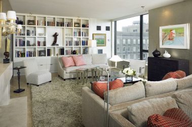 Современные стенки в гостиную (модульная, прямая, угловая, со шкафом) + 370 ФОТО