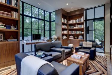 Современные стенки в гостиную (модульная, прямая, угловая, со шкафом) + 370 ФОТО