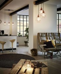 Современные Светильники в интерьере: 175+ (Фото) Потолочных, Настенных, Поворотных