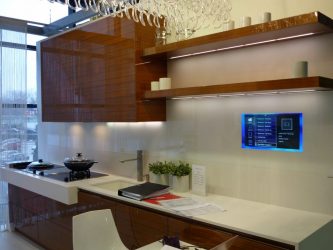 Телевизор на кухне – Практично, Стильно, Оригинально (135+ Фото). Лучшие варианты размещения