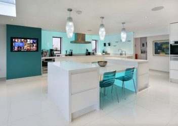 Телевизор на кухне – Практично, Стильно, Оригинально (135+ Фото). Лучшие варианты размещения