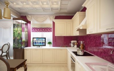 Телевизор на кухне – Практично, Стильно, Оригинально (135+ Фото). Лучшие варианты размещения