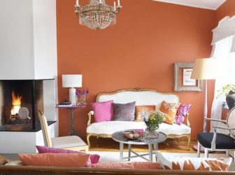 Терракотовый Цвет в интерьере – От истоков и до наших дней. 195+ (Фото) Сочетаемости ярких красок