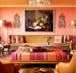 Терракотовый Цвет в интерьере – От истоков и до наших дней. 195+ (Фото) Сочетаемости ярких красок