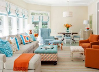 Терракотовый Цвет в интерьере – От истоков и до наших дней. 195+ (Фото) Сочетаемости ярких красок