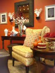 Терракотовый Цвет в интерьере – От истоков и до наших дней. 195+ (Фото) Сочетаемости ярких красок
