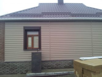 Цокольный сайдинг: Особенности материала. 180+(Фото) наружной отделки своими руками (камень, пластик, дерево)