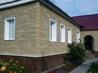 Цокольный сайдинг: Особенности материала. 180+(Фото) наружной отделки своими руками (камень, пластик, дерево)