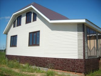 Цокольный сайдинг: Особенности материала. 180+(Фото) наружной отделки своими руками (камень, пластик, дерево)