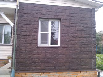 Цокольный сайдинг: Особенности материала. 180+(Фото) наружной отделки своими руками (камень, пластик, дерево)