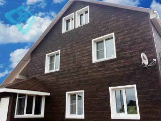 Цокольный сайдинг: Особенности материала. 180+(Фото) наружной отделки своими руками (камень, пластик, дерево)