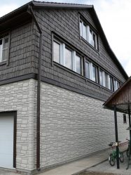 Цокольный сайдинг: Особенности материала. 180+(Фото) наружной отделки своими руками (камень, пластик, дерево)