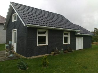 Цокольный сайдинг: Особенности материала. 180+(Фото) наружной отделки своими руками (камень, пластик, дерево)