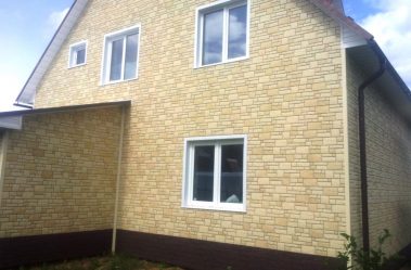 Цокольный сайдинг: Особенности материала. 180+(Фото) наружной отделки своими руками (камень, пластик, дерево)