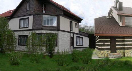 Цокольный сайдинг: Особенности материала. 180+(Фото) наружной отделки своими руками (камень, пластик, дерево)