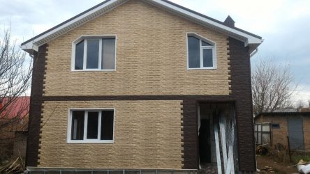 Цокольный сайдинг: Особенности материала. 180+(Фото) наружной отделки своими руками (камень, пластик, дерево)