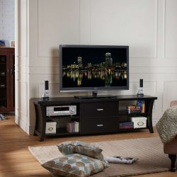 Тумбочки в современном стиле: 200+ (Фото) Оригинальных идей под телевизор (угловые, белые, стеклянные)