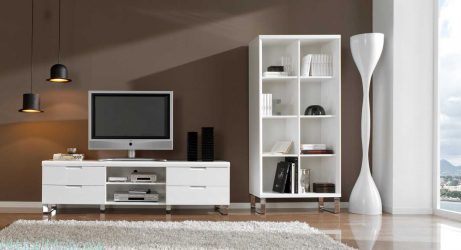 Тумбочки в современном стиле: 200+ (Фото) Оригинальных идей под телевизор (угловые, белые, стеклянные)