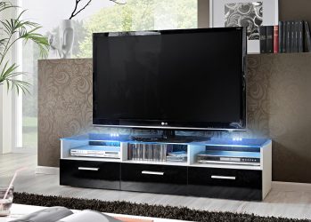 Тумбочки в современном стиле: 200+ (Фото) Оригинальных идей под телевизор (угловые, белые, стеклянные)