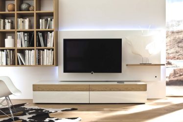 Тумбочки в современном стиле: 200+ (Фото) Оригинальных идей под телевизор (угловые, белые, стеклянные)