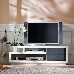 Тумбочки в современном стиле: 200+ (Фото) Оригинальных идей под телевизор (угловые, белые, стеклянные)