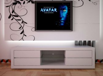 Тумбочки в современном стиле: 200+ (Фото) Оригинальных идей под телевизор (угловые, белые, стеклянные)