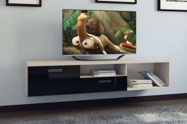 Тумбочки в современном стиле: 200+ (Фото) Оригинальных идей под телевизор (угловые, белые, стеклянные)