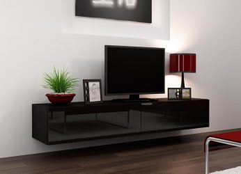 Тумбочки в современном стиле: 200+ (Фото) Оригинальных идей под телевизор (угловые, белые, стеклянные)