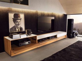 Тумбочки в современном стиле: 200+ (Фото) Оригинальных идей под телевизор (угловые, белые, стеклянные)