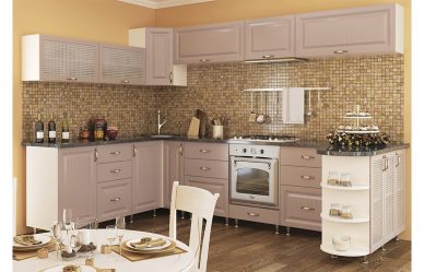 Дизайн Угловых кухонь: 175+ Фото Решений для Кухонного гарнитура